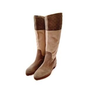 Louis Vuitton Monogram Empreinte Suede Boots